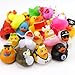 Fudragtn 24 Pcs Rubber Ducks 275 Inch Assorted Floater Ducking for Kids Baby Rubber Ducks in Bulk Bath ToyDucks for Cruise Party Favors Baby Birthday Shower Classroom Gifts - Image 3