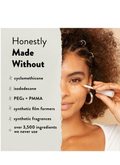 Honest Honest Beauty Fresh Flex Concealer with Niacinamide + Vitamin E + Hyaluronic Acid | Vegan + Cruelty free | Cream, 0.17 fl oz  - Image 4