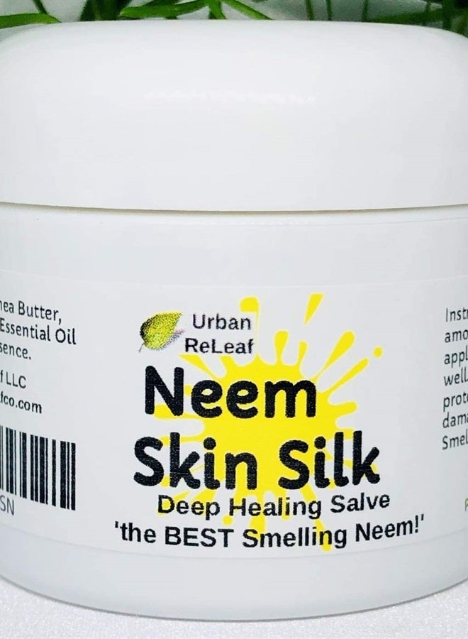 Neem Skin Silk! Healing Salve. Repairs Dry Skin! Vegan. Ayurveda rejuvenate. Feed your skin... rub it in! Shea Butter & Neem Oil, Fragrance
