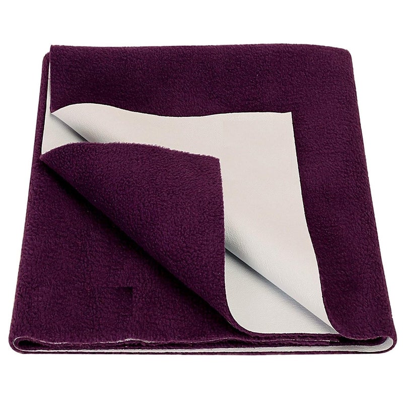 Edenwald Waterproof Quick Dry Sheet for Baby | baby urine mat waterproof | (Plum_Small (50cm x 70cm) - Image 1