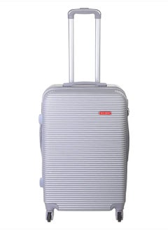 Generic Fiber Trolley Travel Bag, 20 Inch - Grey  - Image 1