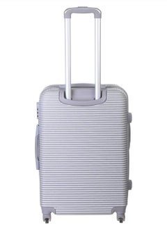 Generic Fiber Trolley Travel Bag, 20 Inch - Grey  - Image 3