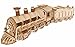 i-CHONY 3D Wooden Puzzle  DIY Mechanical Steam Train Model Kits  Wood Crafts Vehicle Building Model  Wooden STEM Brain Teaser Puzzle  Steam Train Christmas Birthday Gifts for Adults  Teens - Image 4
