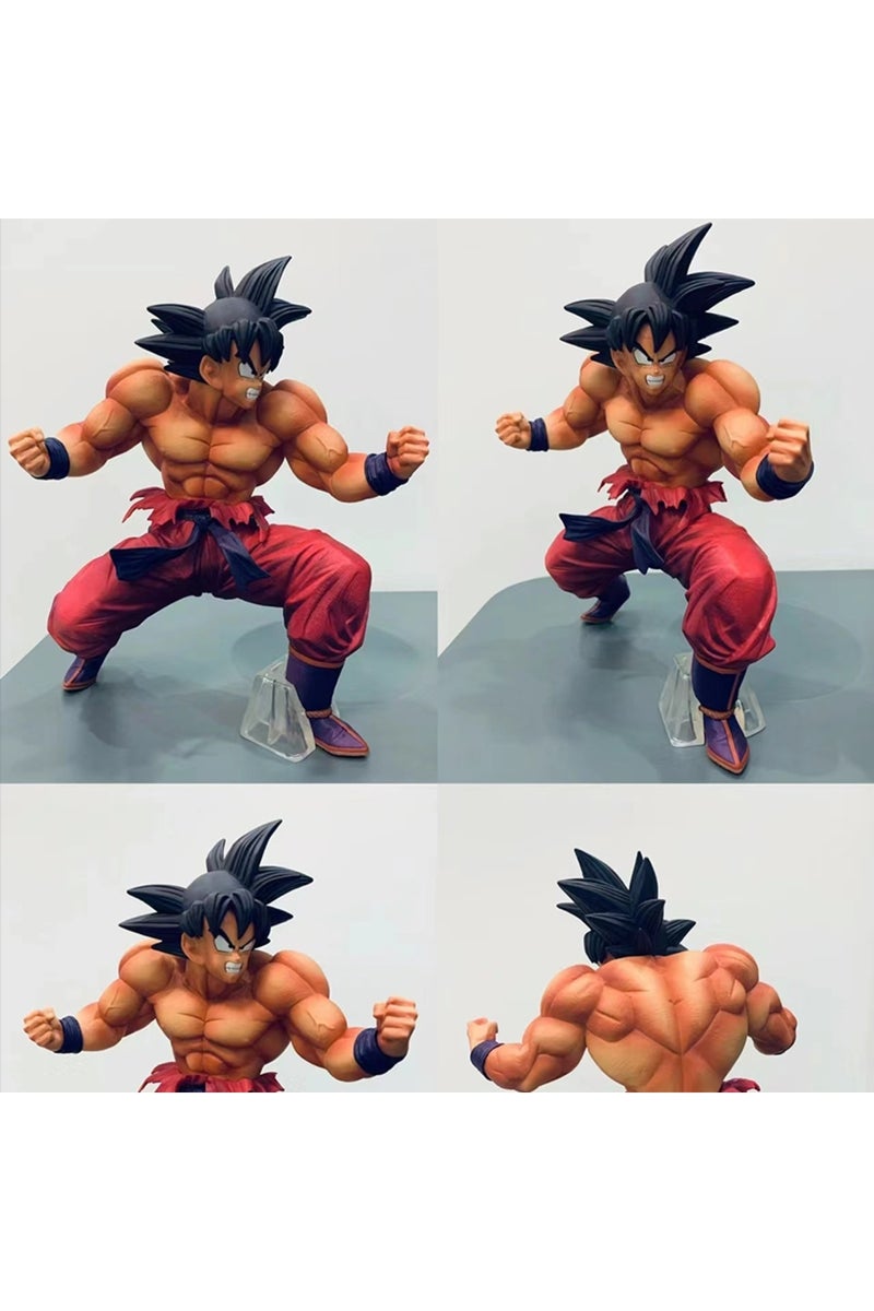 إيروريكس مجسم سون غوكو من سلسلة دراغون بول زد، بطول 21 سم، مصنوع من مادة PVC، نموذج تجميعي للديكور... - Image 4