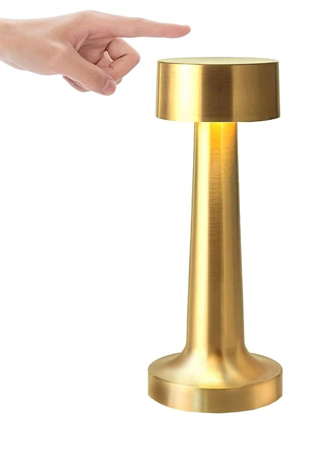 lohpbat Retro Table Lamp, Gold - Image 1