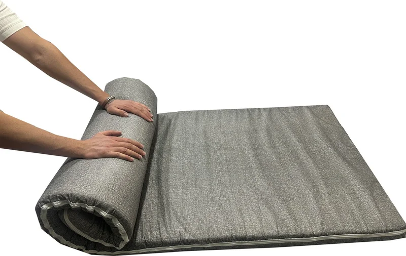 Nelson Vip Camping Bed Camping Mat with Shoulder and Carrying Straps Zippered Camping Mat Tent Mat 70X180X6CM