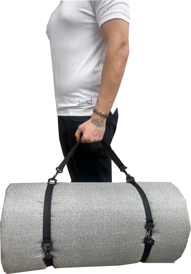 Nelson Vip Camping Bed Camping Mat with Shoulder and Carrying Straps Zippered Camping Mat Tent Mat 70X180X6CM