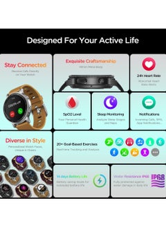 Zeblaze Zeblaze GTR 2 Smart Watch New IP68 Waterproof Fitness Monitor 230mAh Long Battery Life Smartwatch for Men Women  - Image 2
