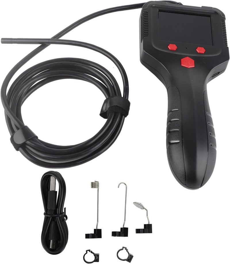 1080P IPS Screen 5.5mm Borescope Endoscope, 5 Hours Use Time, Display Video Signals Easily, Ergonomic Design, Suitable for Industrial Inspection, ABS Housing, 2.4in Display - Image 5