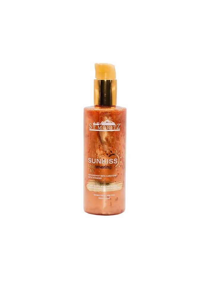St Moritz Sun Kiss Shimmering Tanning Oil 250Ml
