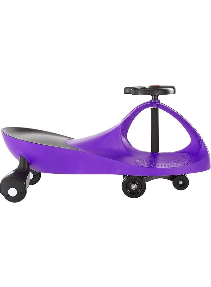 سيارة هزازة - لعبة ركوب للاطفال بعمر 3 سنوات فما فوق - العاب ركوب للاطفال بدون بطاريات او تروس او دواسات، فقط قم بلف وتذبذب وانطلق من هابي كيدو (بنفسجي) - Image 5