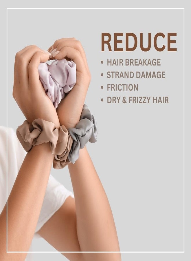 MASQ by Q-One Hair Accessories, Handmade Scrunchies stretchy/elastic/Chouchou/Hair Bands for Women, Girls with Elastic. - Image 3