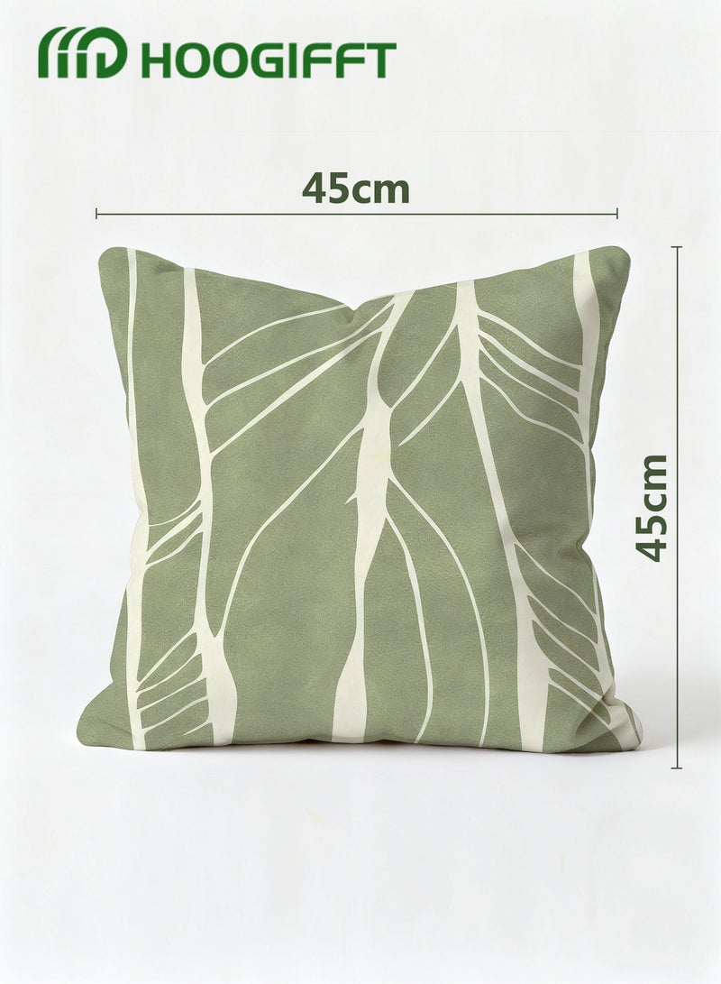 HOOGIFFT Pillow Covers Set of 4, Throw Pillow Cover, Modern style Cushion Covers 45cm x 45cm,For Living Room Sofa Couch Bed Pillowcases 18x18 inches（Double sided pattern） - Image 4