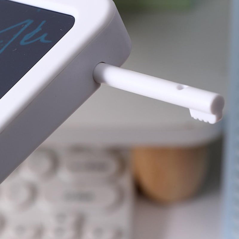 آلة حاسبة شمسية أرجوانية بعرض 12 رقماً وشاشة LCD كبيرة مع لوحة كتابة ووظائف علمية قياسية - Image 5