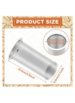 SYOSI Cold Brew Coffee Filter, Coffee Filter Reusable Mesh Coffee, Filter for Wide Mouth Canning Jar and Iced Tea Maker  - Image 2
