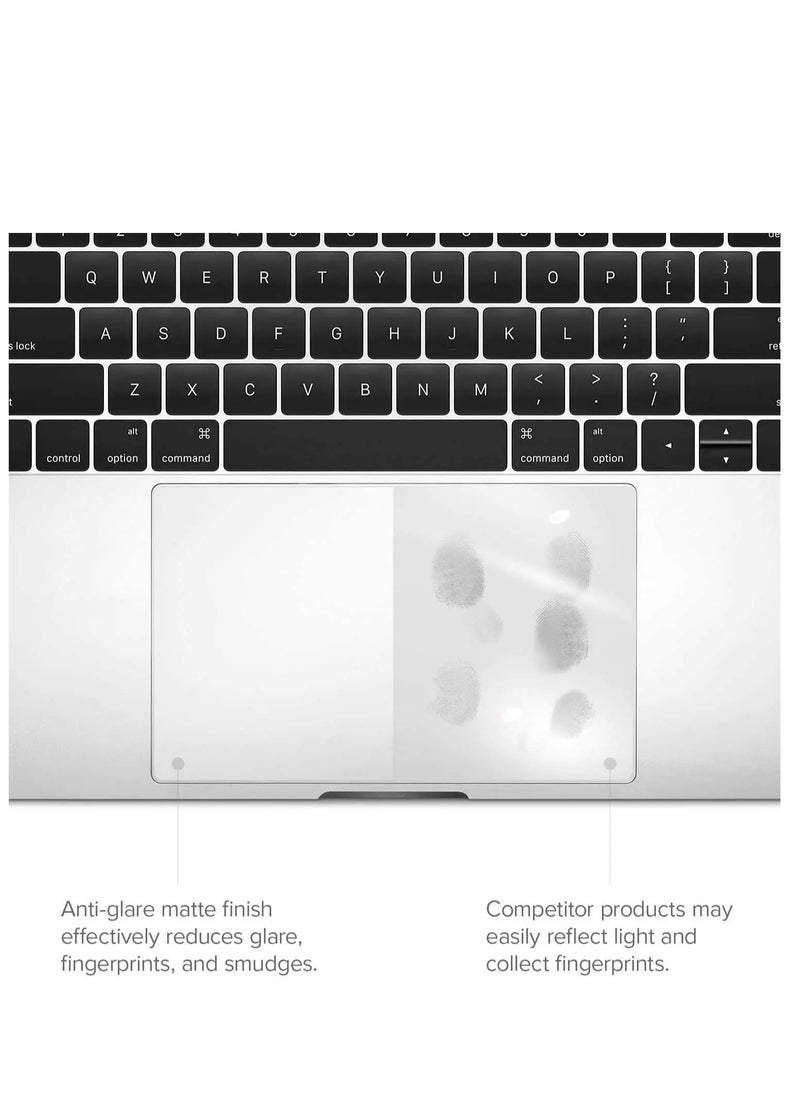 Generic - [2PCS] MacBook Pro 14 Trackpad Protector Cover for 2021-2024 MacBook Pro 14 inch M4/M3/M2/M1 Pro/Max Chip A3112/A3401/A3185/A2918/A2992/A2779/A2442 with Touch ID Laptop Anti-Scratch Anti-Water Touch Pad Skin Cover,Clear - Image 1