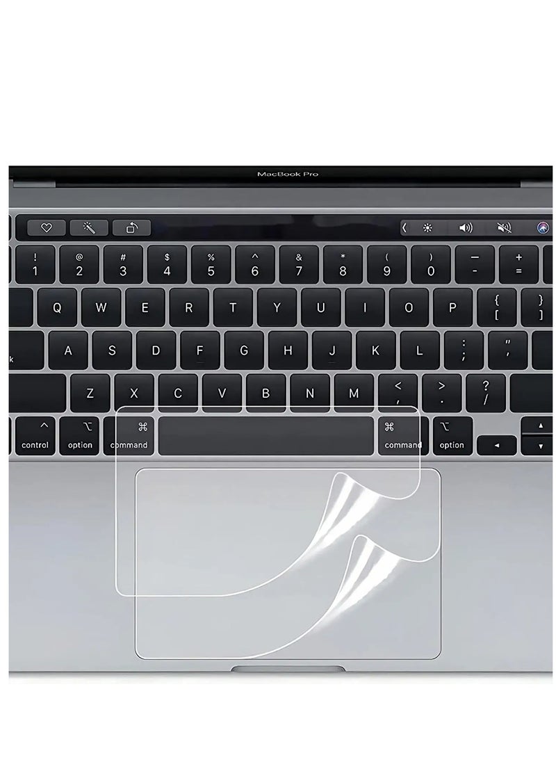 Generic - [2PCS] MacBook Pro 14 Trackpad Protector Cover for 2021-2024 MacBook Pro 14 inch M4/M3/M2/M1 Pro/Max Chip A3112/A3401/A3185/A2918/A2992/A2779/A2442 with Touch ID Laptop Anti-Scratch Anti-Water Touch Pad Skin Cover,Clear - Image 1