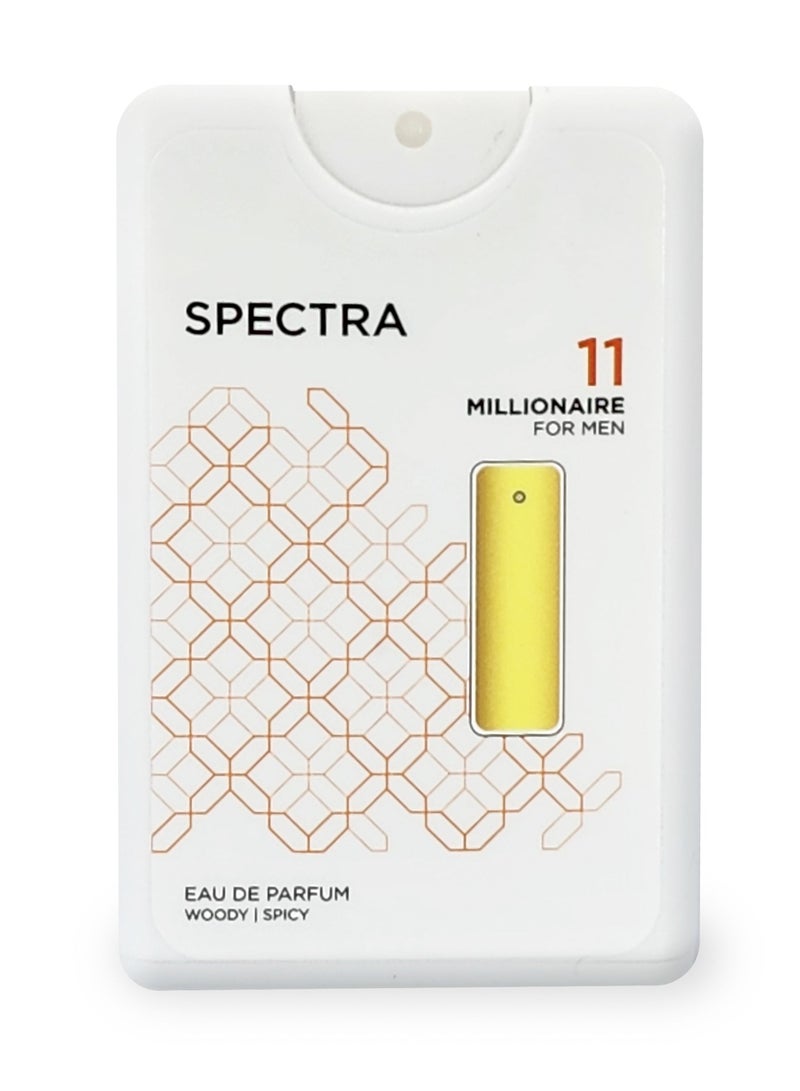 سبكترا بوكيت 011 عطر ميليونير او دي بيرفيوم للرجال - 18مل - Image 2