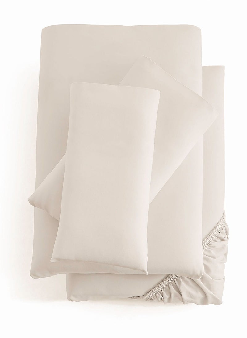 Silentnight Bamboo Cream Flat Sheet - Image 2