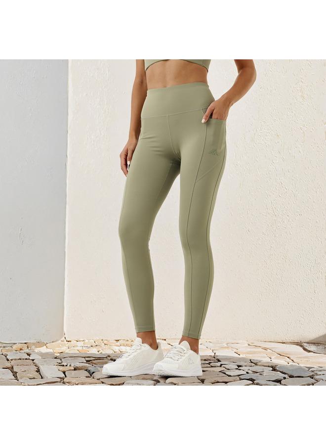 Kappa Panelled Leggings with Pocket - Image 1
