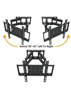 Generic TV Stand/Television Stands for 26-75 Inch TV. Wall Mount TV Stand with Rugged Double Arm Bracket, Standard Load-bearing 26"-55", Maximum size 75 inch, Universal TV Stand Holds Up to 40kg  - Image 5