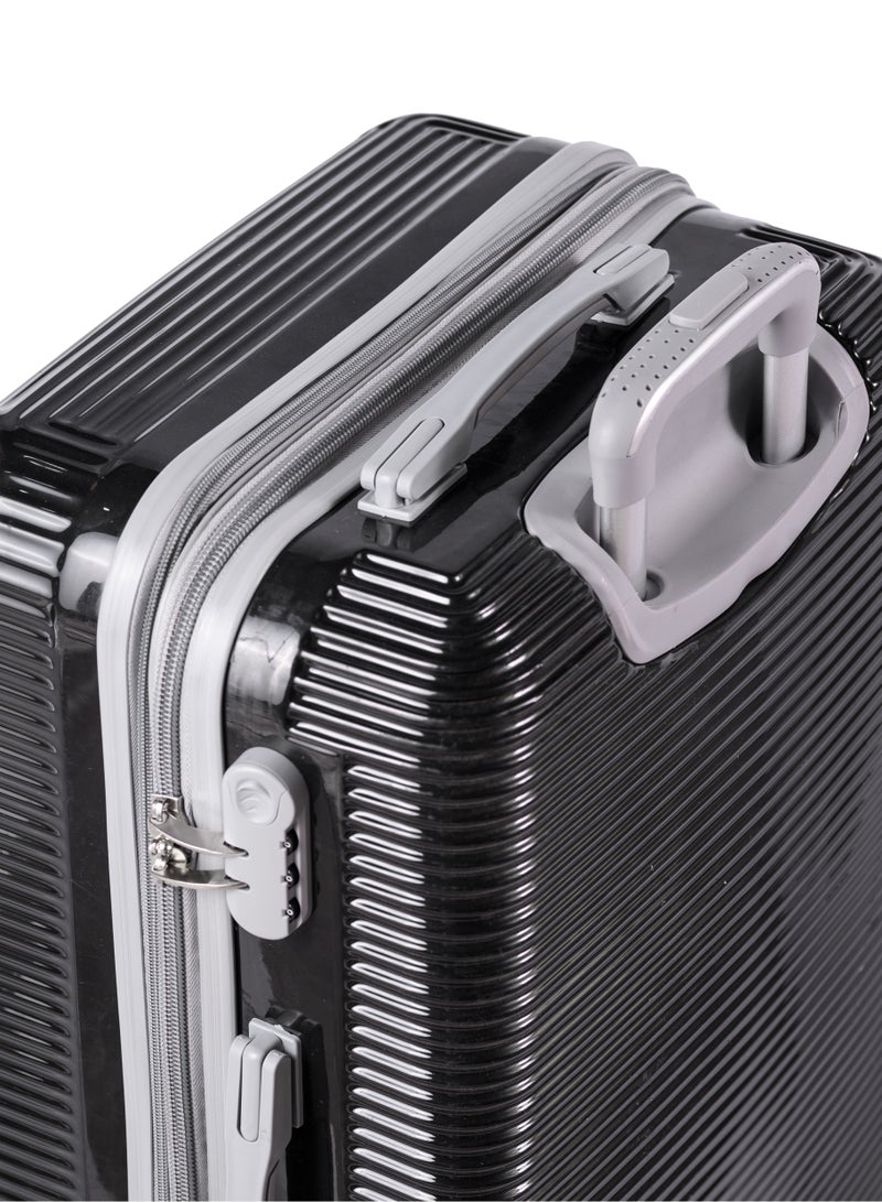 MUSSELZ PALACE -Complete Luggage Set 3 Piece -ABS(Black) - Image 5