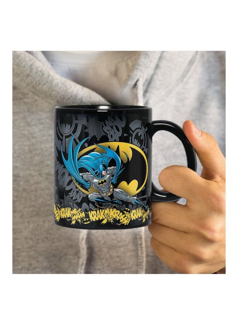 إم إي سي كوب باتمان عالي الجودة بتصميم مطبوع بالكامل أسود 11 أونصة - Image 3