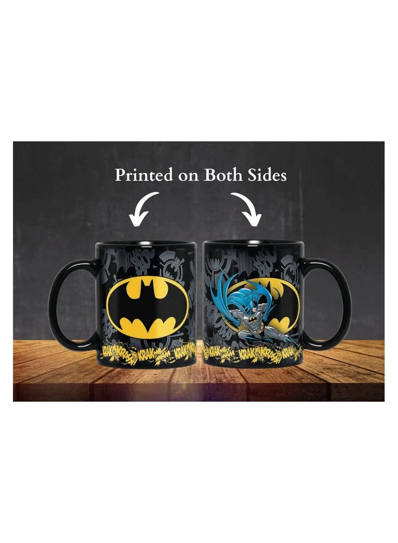 إم إي سي كوب باتمان عالي الجودة بتصميم مطبوع بالكامل أسود 11 أونصة - Image 4