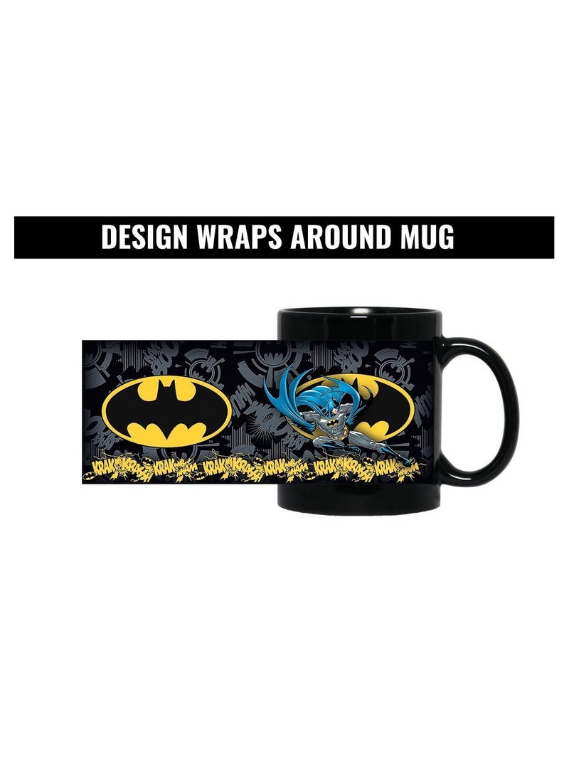 إم إي سي كوب باتمان عالي الجودة بتصميم مطبوع بالكامل أسود 11 أونصة - Image 5