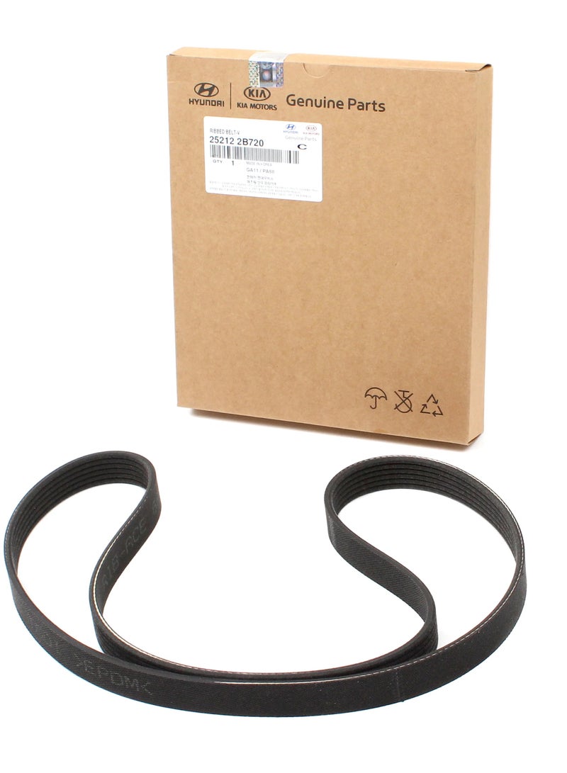 HYUNDAI Genuine 25212-2B720 Ribbed Belt - V / 252122B720 for Hyundai Elantra 17-22 Sonata 15-19 Tucson 16-18 Veloster 13-17 Kia Made in KOREA - Image 5