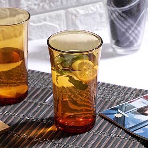 Duralex LYS Amber Highball Tumbler 280 ML 6 Pcs (1012DB/6), Medium - Image 2