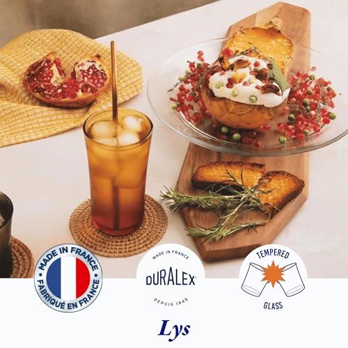 Duralex LYS Amber Highball Tumbler 280 ML 6 Pcs (1012DB/6), Medium - Image 3