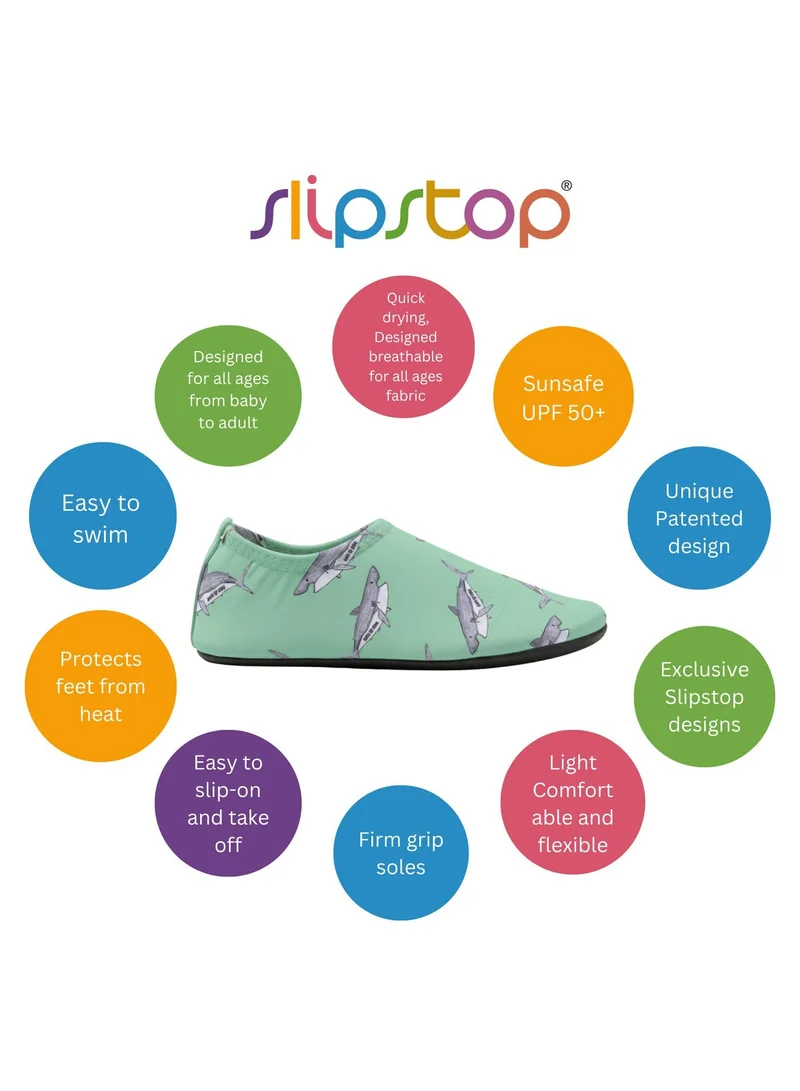 سليبستوب أحذية سليب ستوب بيركو مينت للأطفال مقاومة للانزلاق للماء والشاطئ خفيفة الوزن وتجف بسرعة ومناسبة للسباحة للأطفال والرضع