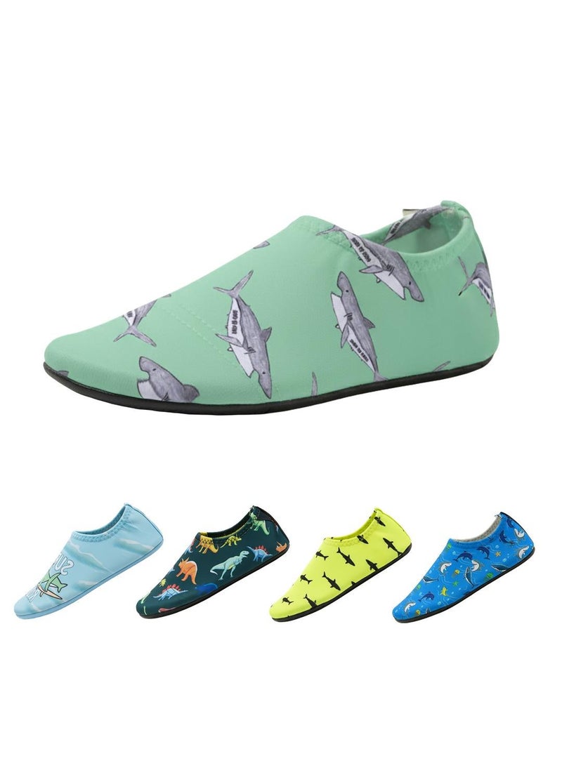 Slipstop Berko Mint Kids Non Slip Water and Beach Shoes Lightweight Quick Dry Swim Ready Footwear for Babies and Children - Image 2