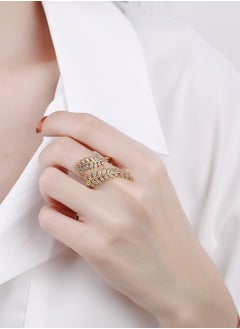 SYNSYB Elegant Crystal Studded Ring - Timeless Sparkle for Women and Girls  - Image 3