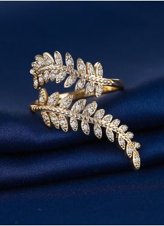 SYNSYB Elegant Crystal Studded Ring - Timeless Sparkle for Women and Girls  - Image 4