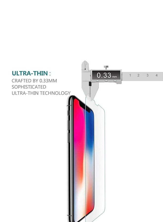 Tempered Glass Screen Guard For Apple iPhone XR Clear - Image 4