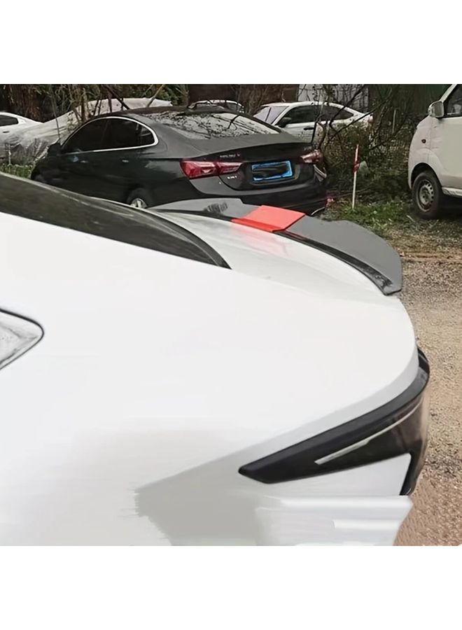 سبويلر عالمي للسيارات باللون الأسود بدون حفر قابل للتعديل ديناميكي هوائي - Image 3
