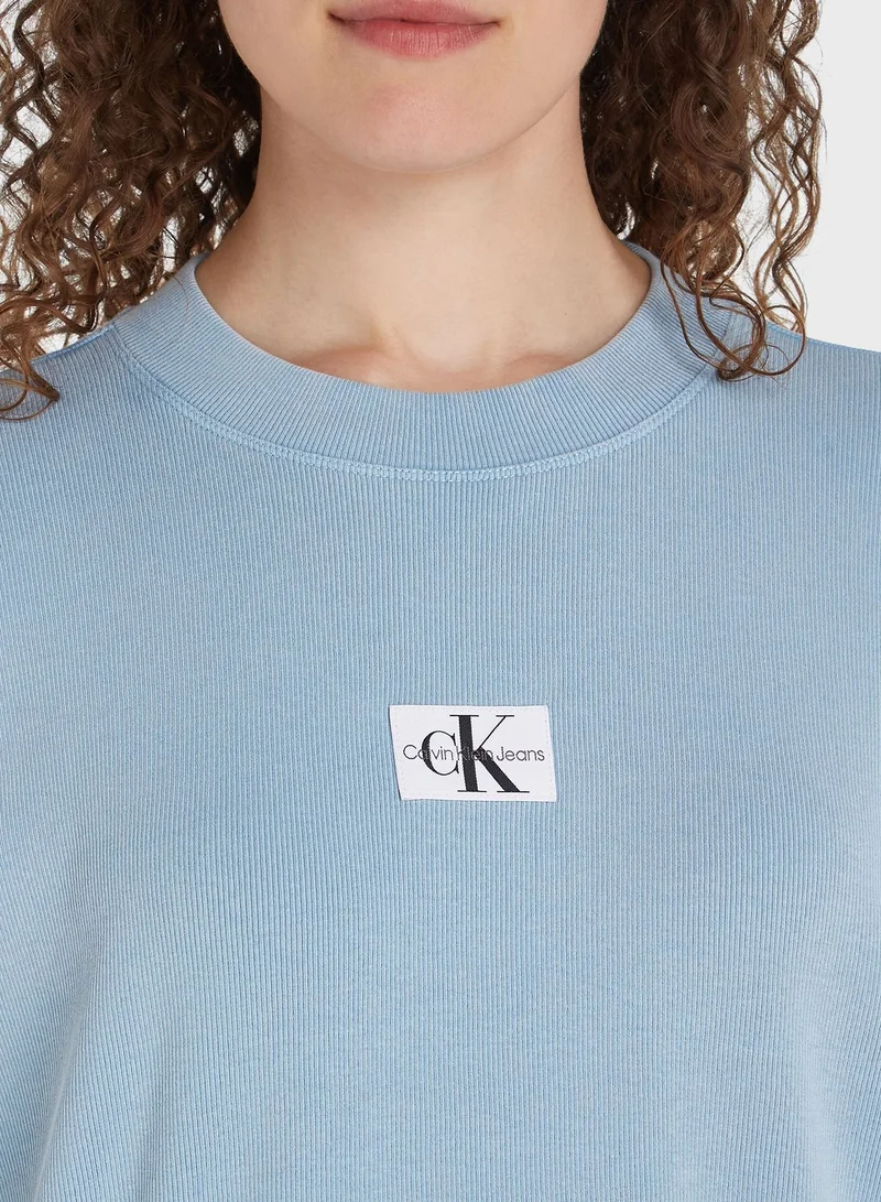 Calvin Klein Jeans Crew Neck Logo T-Shirt