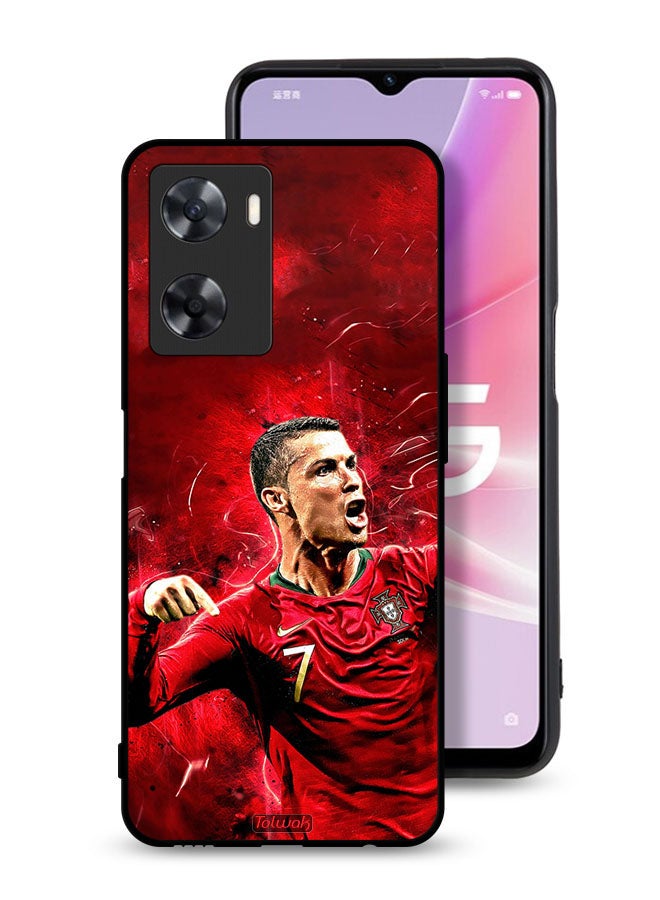 Tolwak Oppo A77s Protective Case Cover Cristiano Ronaldo - Image 1