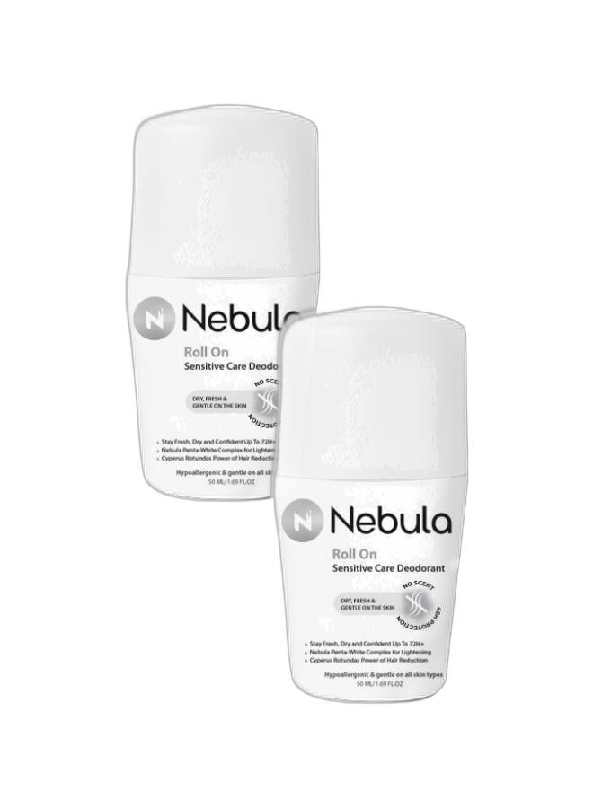 Nebula Roll On Sensitive Care Deodorant 50 gm Bundle - Image 1