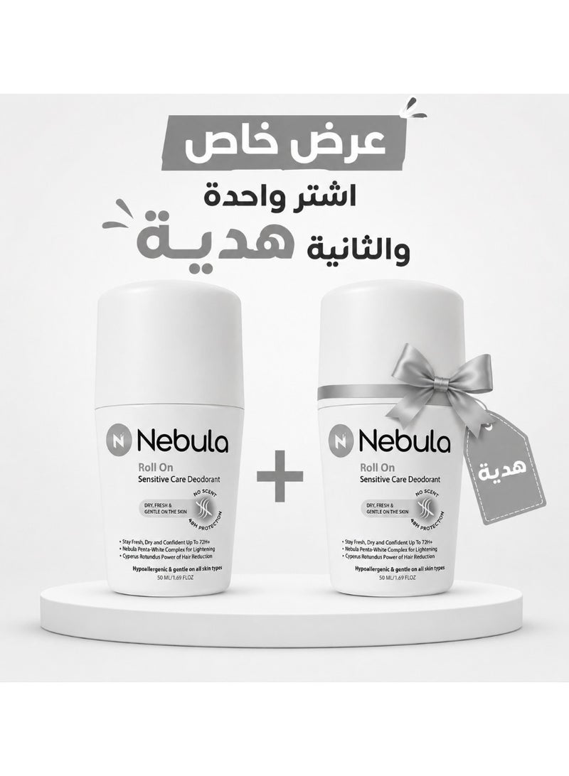 Nebula Roll On Sensitive Care Deodorant 50 gm Bundle - Image 3