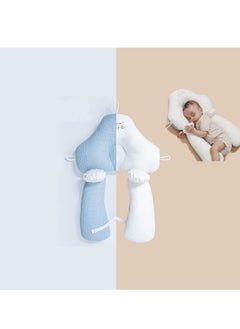 RATSAW Infant Head Shaping Pillow Correction for Startling and Deviation Dual Use for Winter and Summer Adjustable Drawstring Machine Washable  For Babies 0 to 36 Months  - Image 1