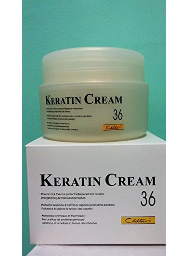 Chihtsai No.36 Keratin Cream (17oz/500ml) - Chemical & Thermal protector / Replenish lost protein/ Strengthens & Improves hair texture - Image 2