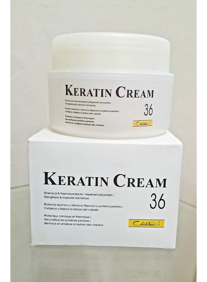 Chihtsai No.36 Keratin Cream (17oz/500ml) - Chemical & Thermal protector / Replenish lost protein/ Strengthens & Improves hair texture - Image 3