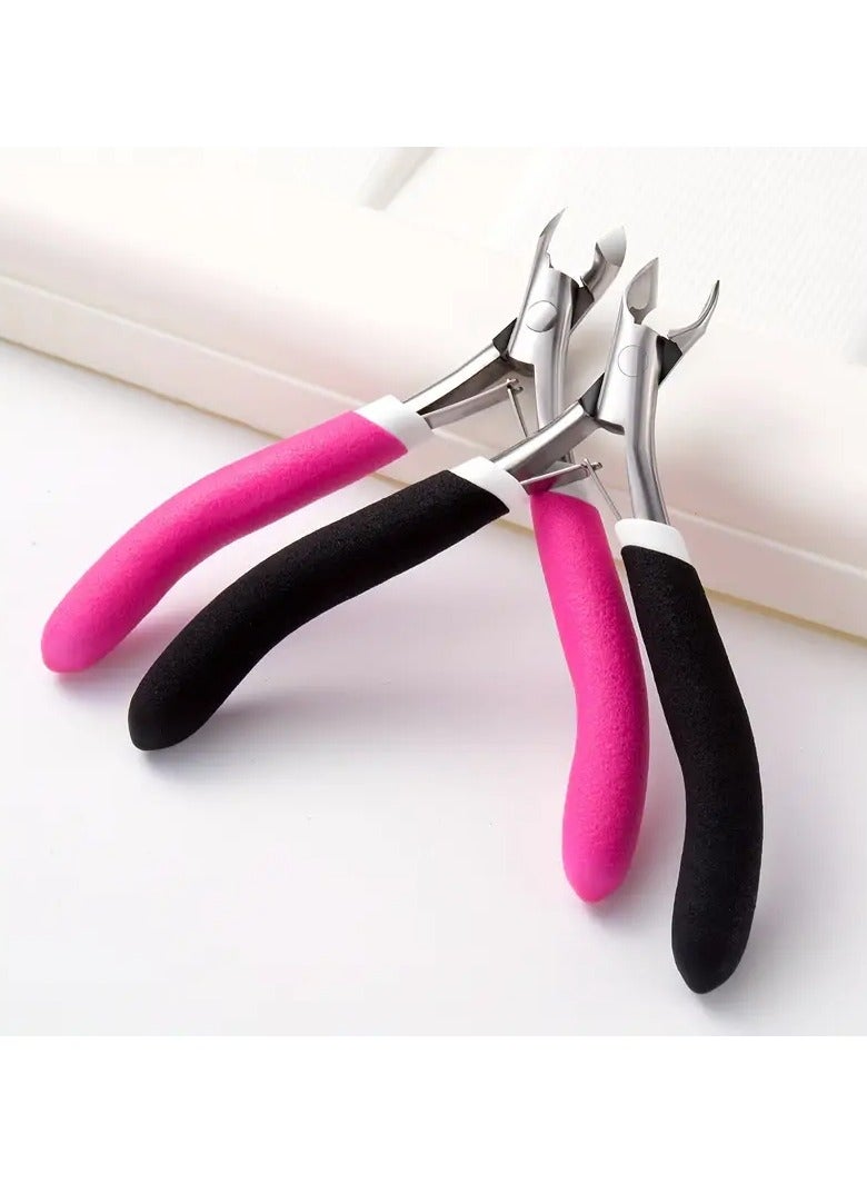 يوكانبي مجموعة مقصات الجلد الزائد - أدوات مانيكير احترافية للجميع لإزالة الجلد الميت، قاطع جلد الأظافر من الفولاذ المقاوم للصدأ مع غطاء حماية، بدون رائحة - مثالي للعناية بالأظافر ودفع الجلد الزائد - Image 5