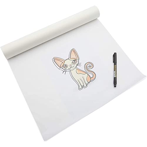 Okuna Outpost Pattern Paper for Sewing - 17 in x 50 Yd, White Translucent Vellum - Tracing Paper for Sewing & Pattern Making for Fashion Design - Image 5