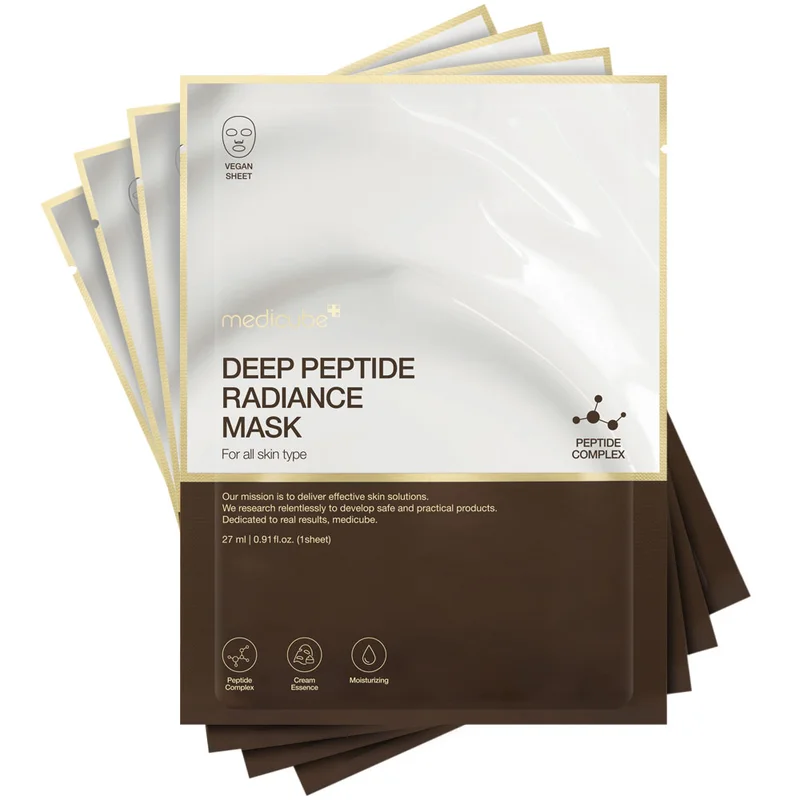 Medicube Medicube Deep Peptide Radiance Mask 4pcs