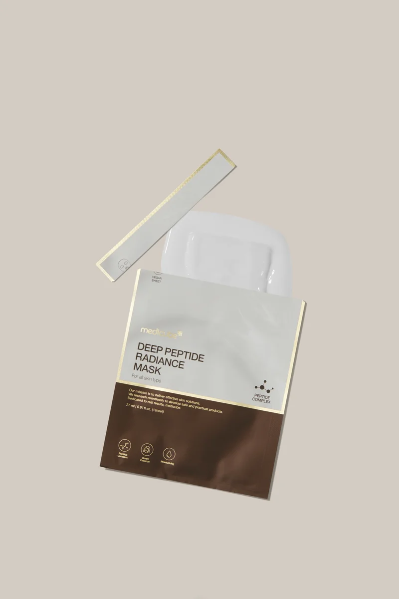 Medicube Medicube Deep Peptide Radiance Mask 4pcs
