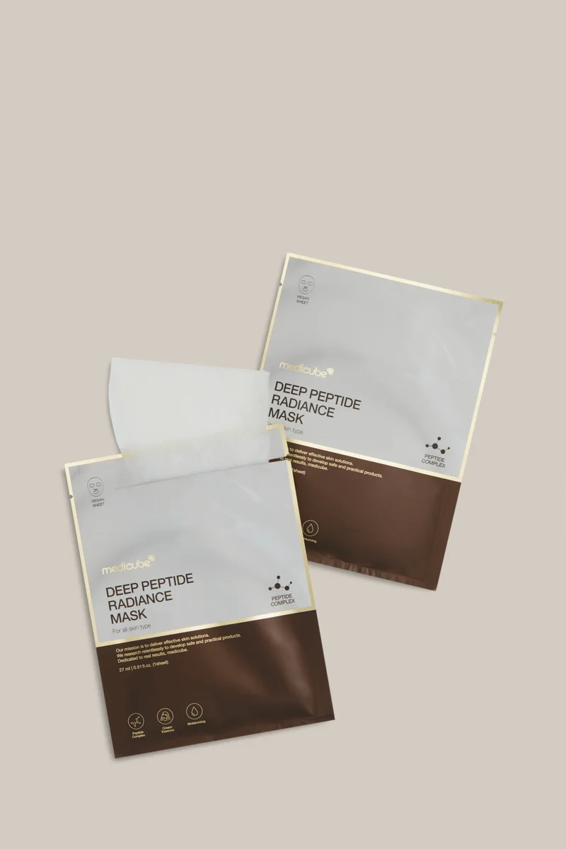Medicube Medicube Deep Peptide Radiance Mask 4pcs